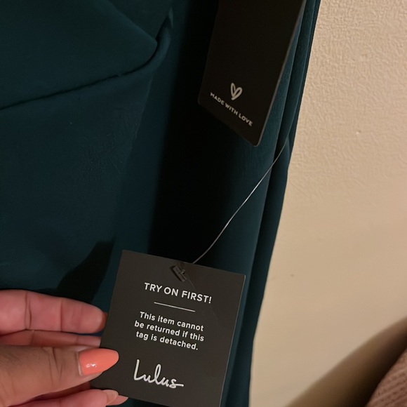 Lulus Hunter Green Bridesmaid Dress - Picture 9 of 9